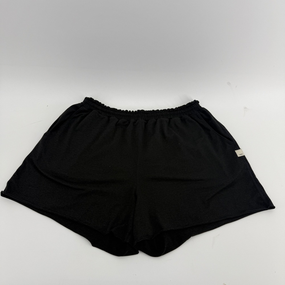 Vuori Halo Essential Shorts Black Heather VW3007 Womens Small Activewear Lounge